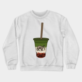 Boba Guys - Strawberry Mactha Crewneck Sweatshirt